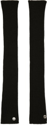 Rick Owens Green Porterville Ribbed Arm Warmers