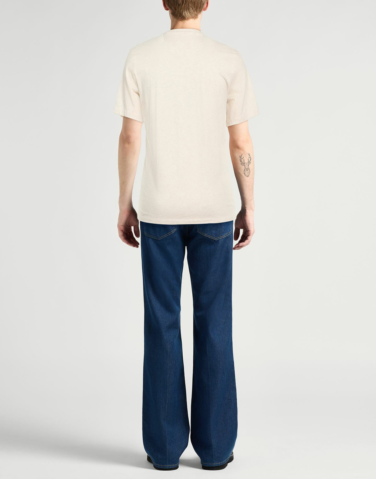 Barbour Mens T-shirt in Beige