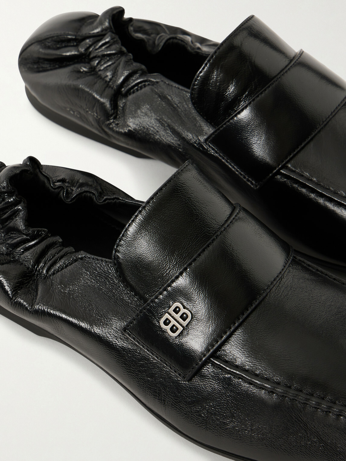 Balenciaga - Lambskin Palermo Loafers - Black