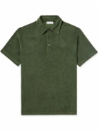 Richard James - Cotton-Blend Terry Polo Shirt - Unknown