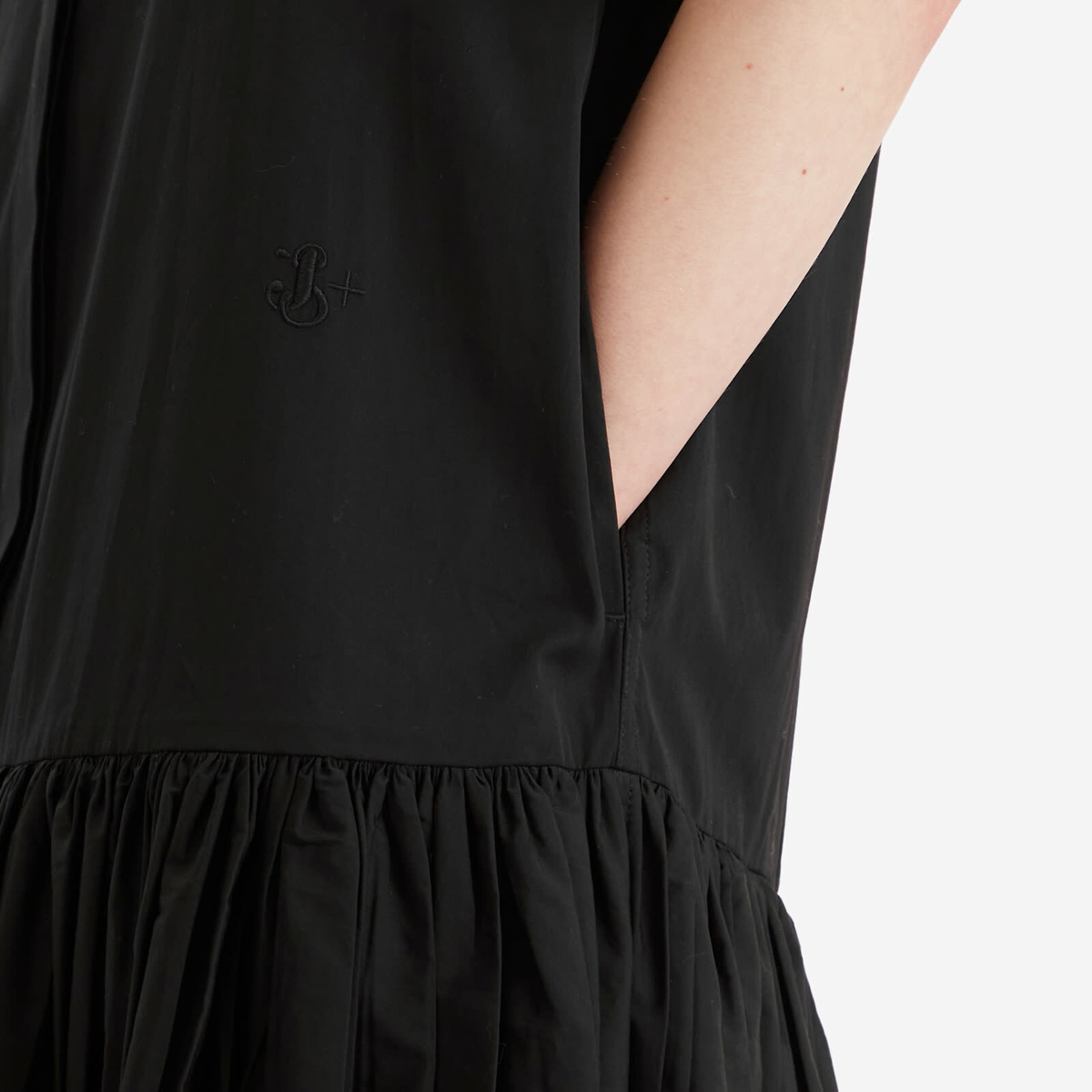 Jil Sander+ Women's T-Shirt Dress in Black