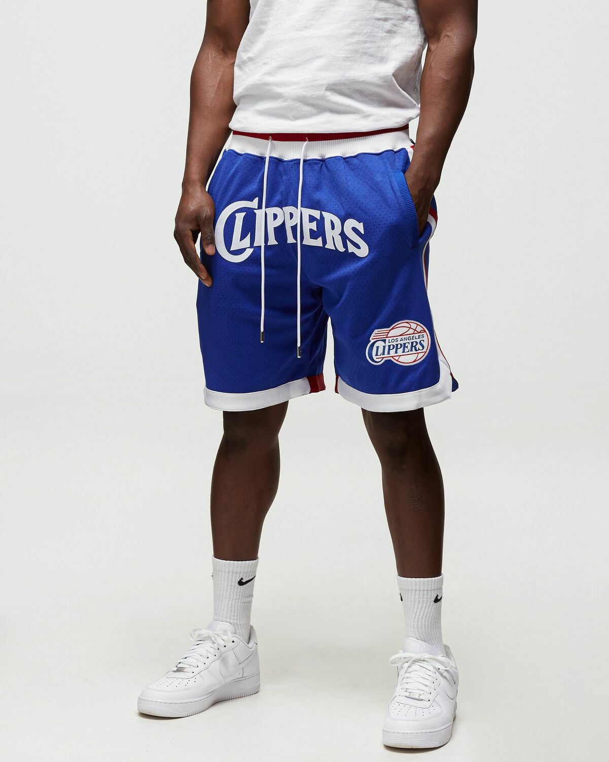 Mitchell & Ness JUST DON LOS ANGELES CLIPPERS SHORTS Blue Mens
