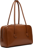 MARGESHERWOOD Brown Soft Boston Small Bag