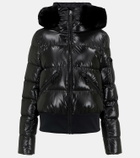 Goldbergh Stark faux fur-trimmed puffer jacket
