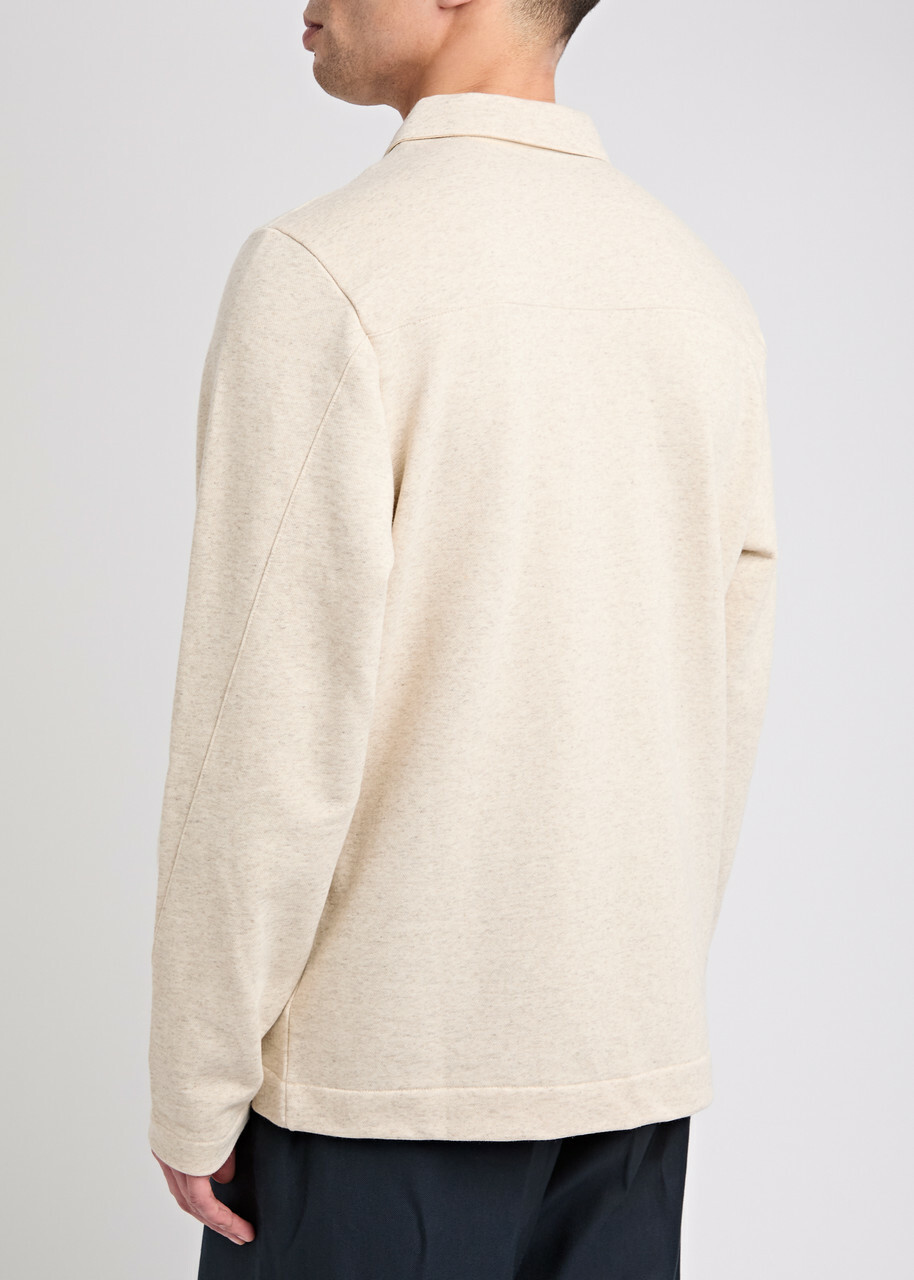 PS Paul Smith Half-zip Cotton-blend Sweatshirt Beige