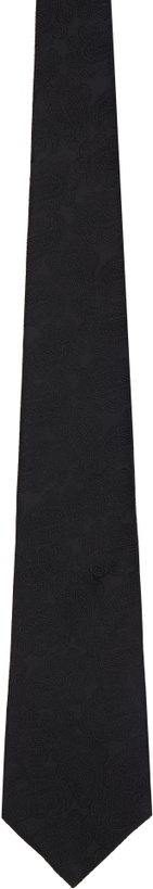Photo: Comme des Garçons Homme Deux Black Jacquard Tie