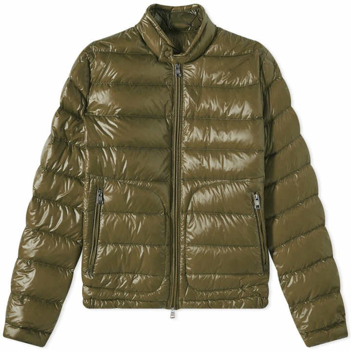 Photo: Moncler Men's Acorus Down Jacket in Khaki