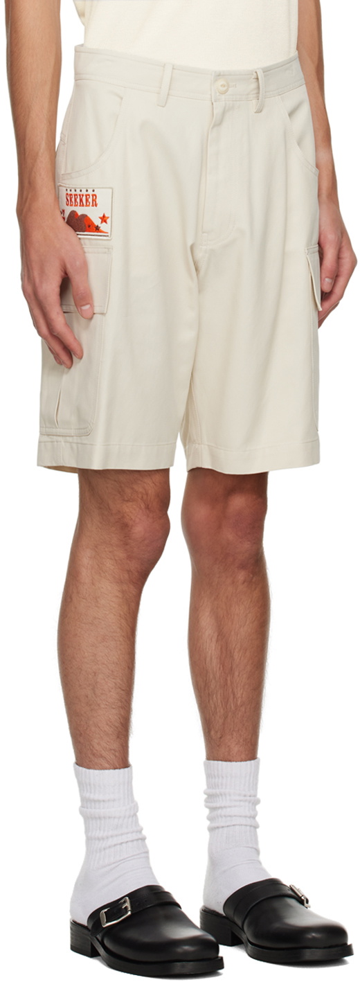 Kijun SSENSE Exclusive Beige Seeker Shorts