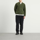 Universal Works Men's Presented by END. Wool Fleece Adv Cardigan in Olive