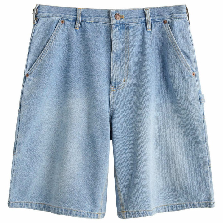 Photo: SUNDAYFRUITMARKET Women's Sunday Denim Shorts in Blue