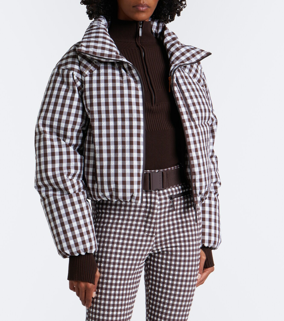 Cordova Cortina gingham ski jacket