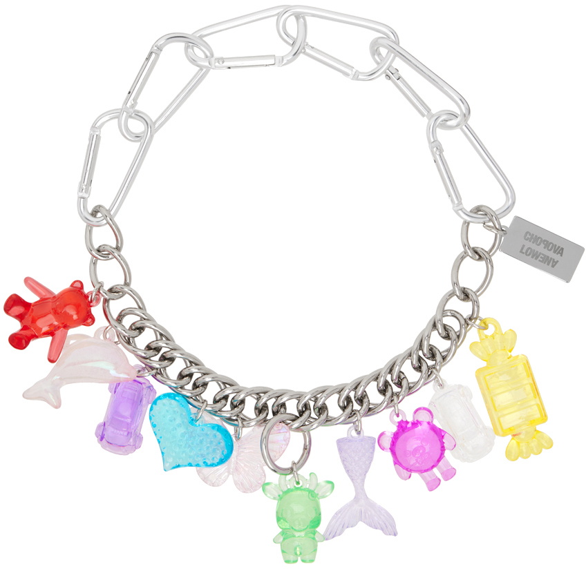 Chopova Lowena Silver Toy Box Necklace