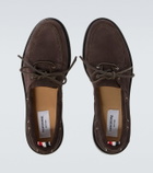 Thom Browne Suede boat shoes