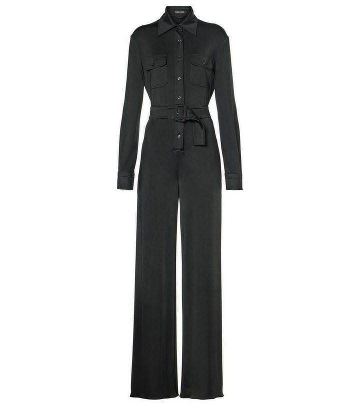 Photo: Tom Ford Jersey jumpsuit