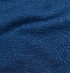 Sunspel - Loopback Cotton-Jersey Sweatshirt - Indigo