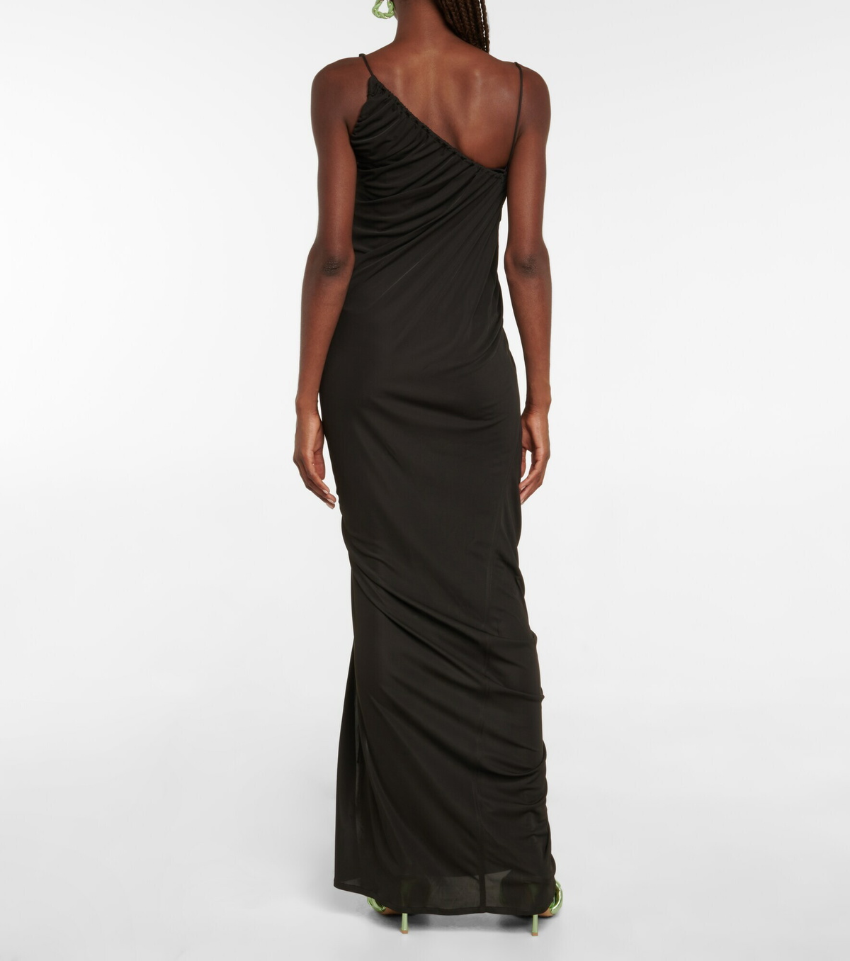 ワンピース BOTTEGA VENETA DRESS (707997V27R0 7400) Bottega Veneta Ruffled midi dress Bottega Veneta