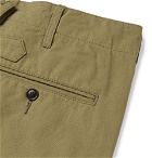 visvim - Cotton-Canvas Trousers - Army green
