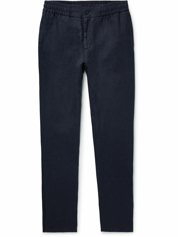 Photo: Orlebar Brown - Cornell Slim-Fit Linen Trousers - Blue