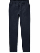 Orlebar Brown - Cornell Slim-Fit Linen Trousers - Blue