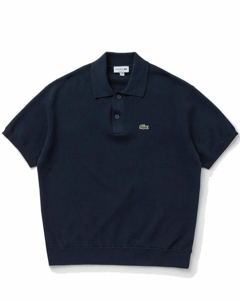 Photo: Lacoste Tricot Blue - Mens - Polos