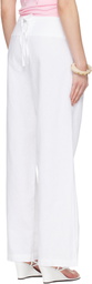 Gimaguas White Anna Trousers