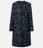 Etro Cotton and wool-blend jacquard coat
