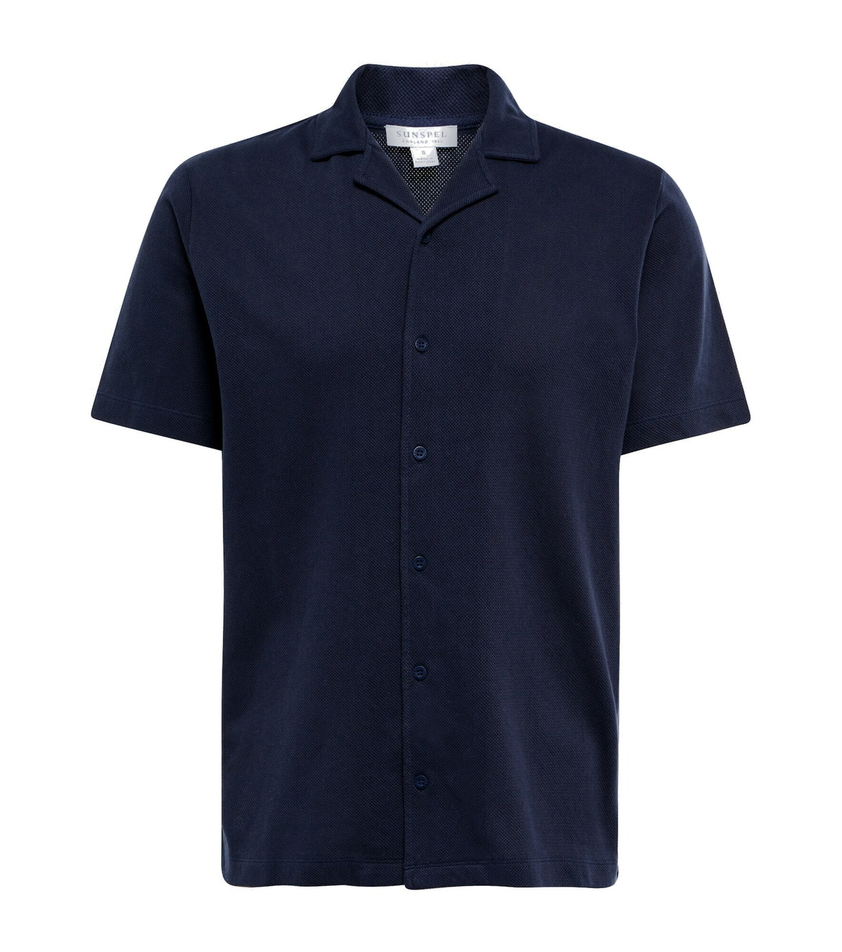 Sunspel - Short-sleeved towelling shirt Sunspel