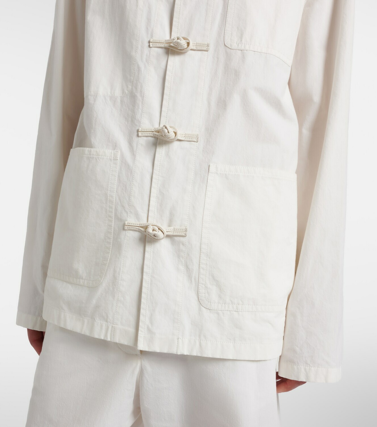 The Row Behati cotton poplin jacket
