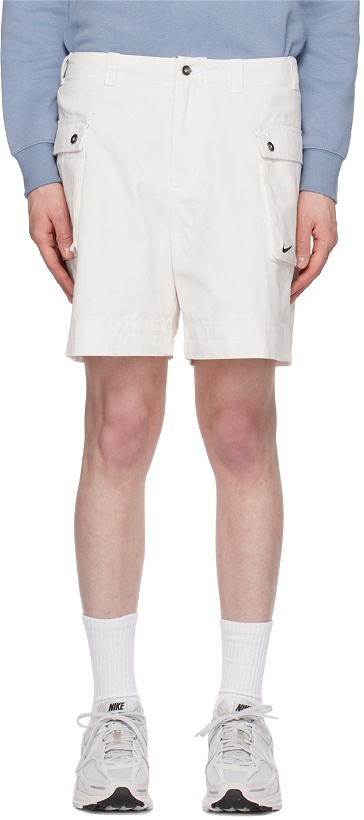 Photo: Nike White P44 Shorts