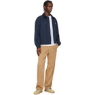 Moncler Tan Cotton Blend Gabardine Cargo Pants