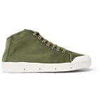 Officine Generale - Spring Court Canvas High-Top Sneakers - Men - Green
