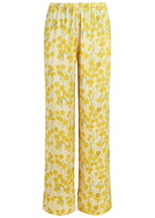 Bernadette Louis Floral-print Stretch-silk Pyjama Trousers Multi Print