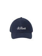 MC2 Saint Barth Linen Embroidered Ball Cap Catcher
