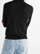 Canali - Slim-Fit Merino Wool Rollneck Sweater - Black