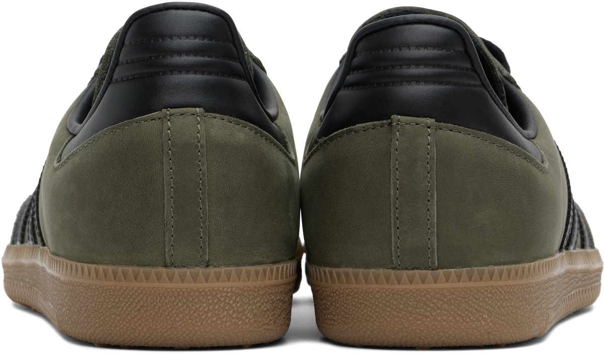 adidas Originals Khaki & Taupe Samba OG Sneakers adidas Originals