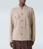 Allude Wool and cashmere overshirt