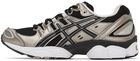 Asics Black & Silver Gel-Nimbus 9 Sneakers