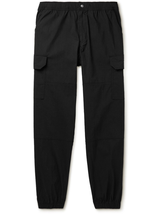Photo: The North Face - Conrads Flag Tapered Cotton-Blend Cargo Trousers - Black