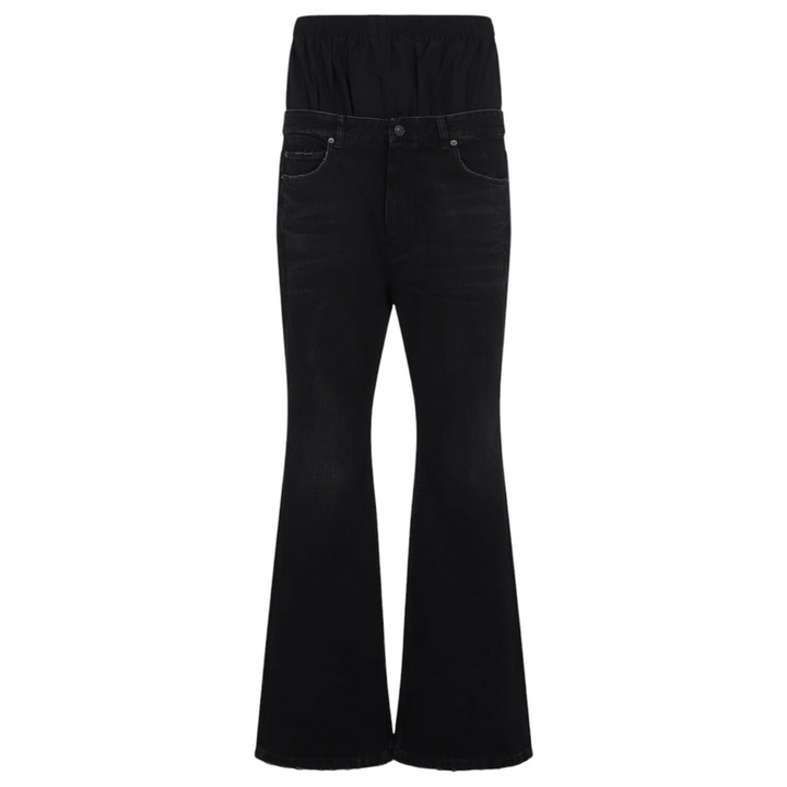 Photo: Balenciaga Layered Jeans