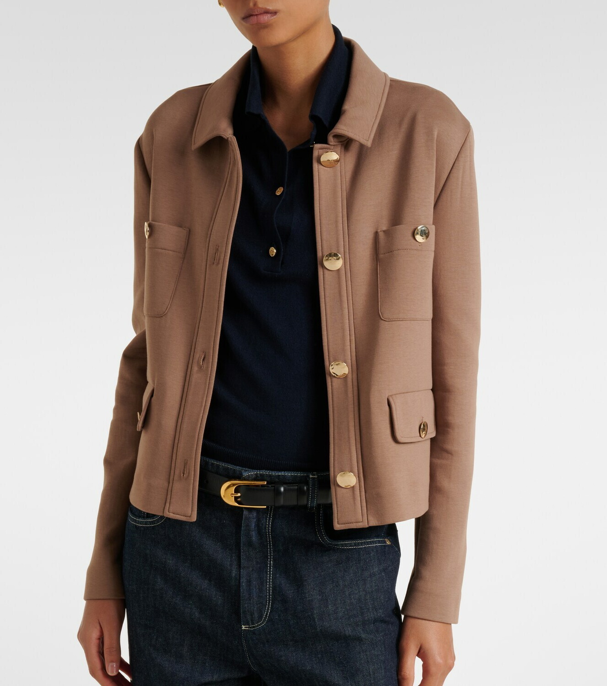'S Max Mara Cotton-blend jacket