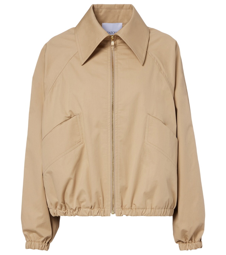 Photo: Patou Cotton bomber jacket