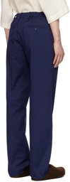 Marni Navy Drawstring Trousers