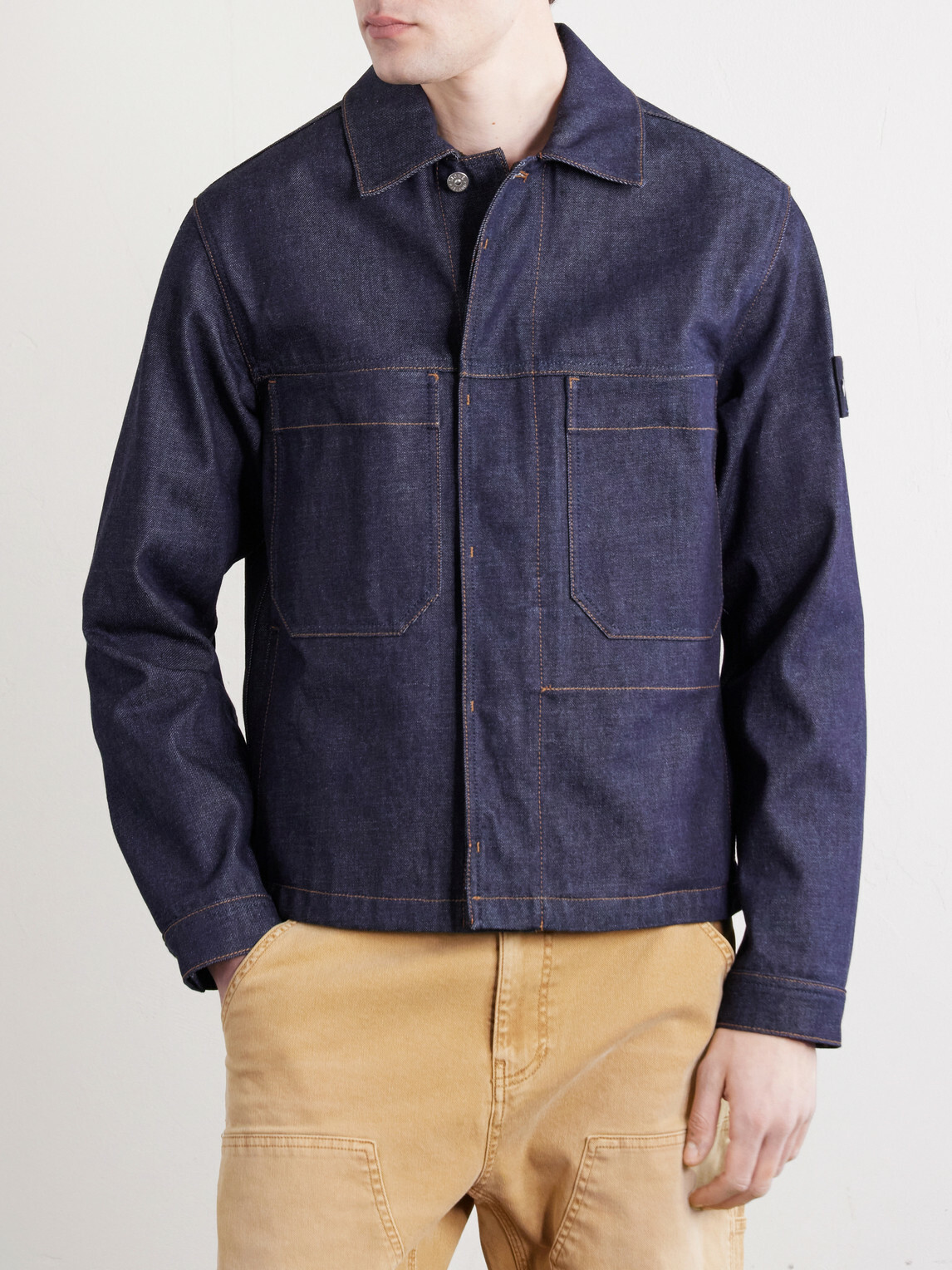 Stone Island - Stone Island Denim Jacket - Blue