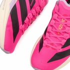 Adidas Adizero Takumi Sen 11 Sneaker in Shock Pink/Aurora Black/Powder Plum