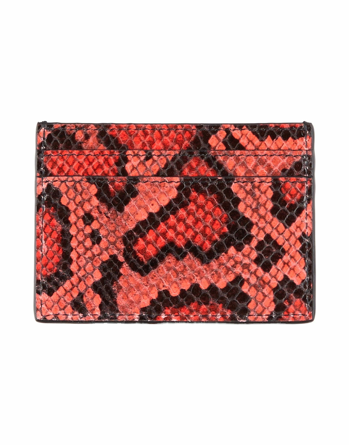 Moschino Womens Cardholder Rust