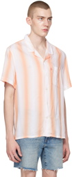 Levi's Orange & White Sunset Shirt