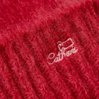 Daniëlle Cathari Women's x Woolrich Hairy Beanie in Cherry Red/Pink