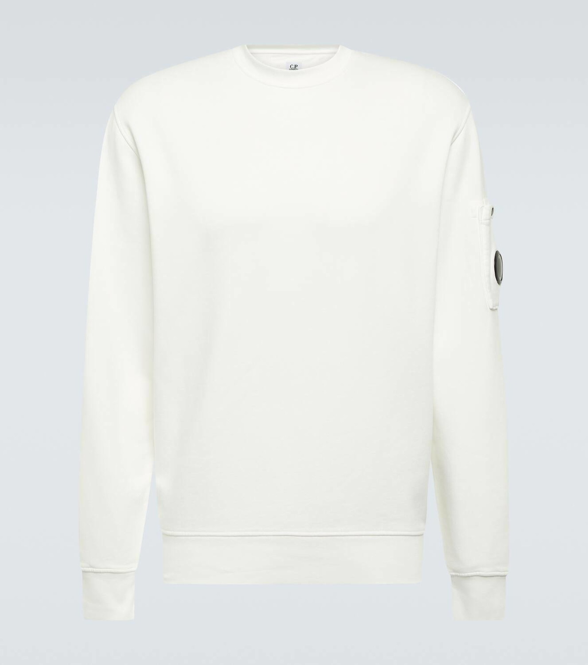 C.P. Company Lens cotton fleece sweatshirt