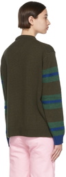 Marc Jacobs Heaven Green Acrylic Sweater