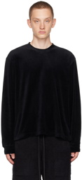 mastermind WORLD Black Embroidered Long Sleeve T-Shirt